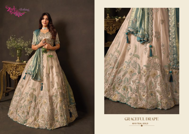Lashkara by Zeel Fendy Silk With Sequence Work Lehenga Choli